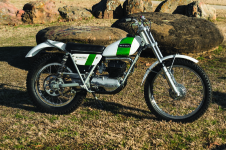 Trials Star: 1972 OSSA Mick Andrews Replica Image
